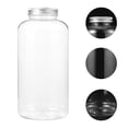 thumbnail image 4 of Juice Bottle Large Capacity Beverage Bottle Empty Juice Bottle Packing Bottle with Cap 1000ml, 4 of 8
