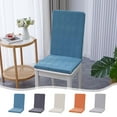 2 PCS Chair Cushions for Dining Room,Stretch Chair Slipcovers,Chair