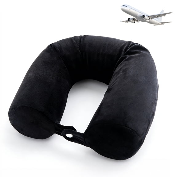 CISILOV Travel Pillow, Adjustable Memory Foam Travel Neck Pillow for Sleeping, Airplane Pillow for Neck Support, Chin, Lumbar & Leg, Portable Neck Pillow for Planes, Trains, Office