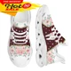 thumbnail image 1 of Zapatos planos con estampado de dibujos animados para mujer, zapatillas informales de malla transpirable, cómodas para el trabajo, 1 of 6