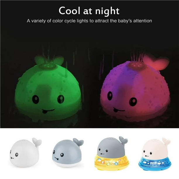 1Pc Whale Water Spray Toy Electric electric induction sprinkler