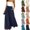 Navy #8, variant on KDDYLITQ Pants for Women High Elastic Waisted Drawstring Polka Dots Flowy Boho Trousers Wide Leg Fall Vocation Cute Athletic Business Bottoms with Pockets Army Green 2XL