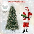 thumbnail image 3 of Costway 7 FT Artificial Christmas Tree with 1072 Branch Tips, 350 Warm White LED Lights, 3 of 10