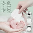thumbnail image 5 of Electric Nail Clipper, Portable Automatic Nail Clippers, Rechargeable Nail Cutter Safety Fingernail Trimmer with Light and 2 Speeds for Baby Kids Adults Seniors, White, 5 of 10