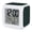 Forest Green, Pine, Hunter Green, White, variant on Vintage Beige Botanical Digital Alarm Clock for Bedrooms, Smart LED Alarm Clock with 7 Color Changing Night Light, Farmhouse Summer Floral Silent Wake Up Clocks for Sleep Study Cooking 3.2"x3.2"