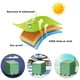 thumbnail image 5 of Funda de transporte IBC para barril de lluvia de 1000 l, complemento para tanque de agua de exterior con prevención avanzada de algas y durabilidad, 5 of 7