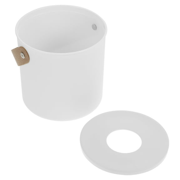 FRCOLOR  Wicker Storage Box Circular Tissue Holder Good Quality Materials