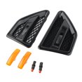 thumbnail image 3 of ABS Car Door Side Grille Vent Mesh Grill For Land-Rover Freelander2 LR2 2006-2016, 3 of 7