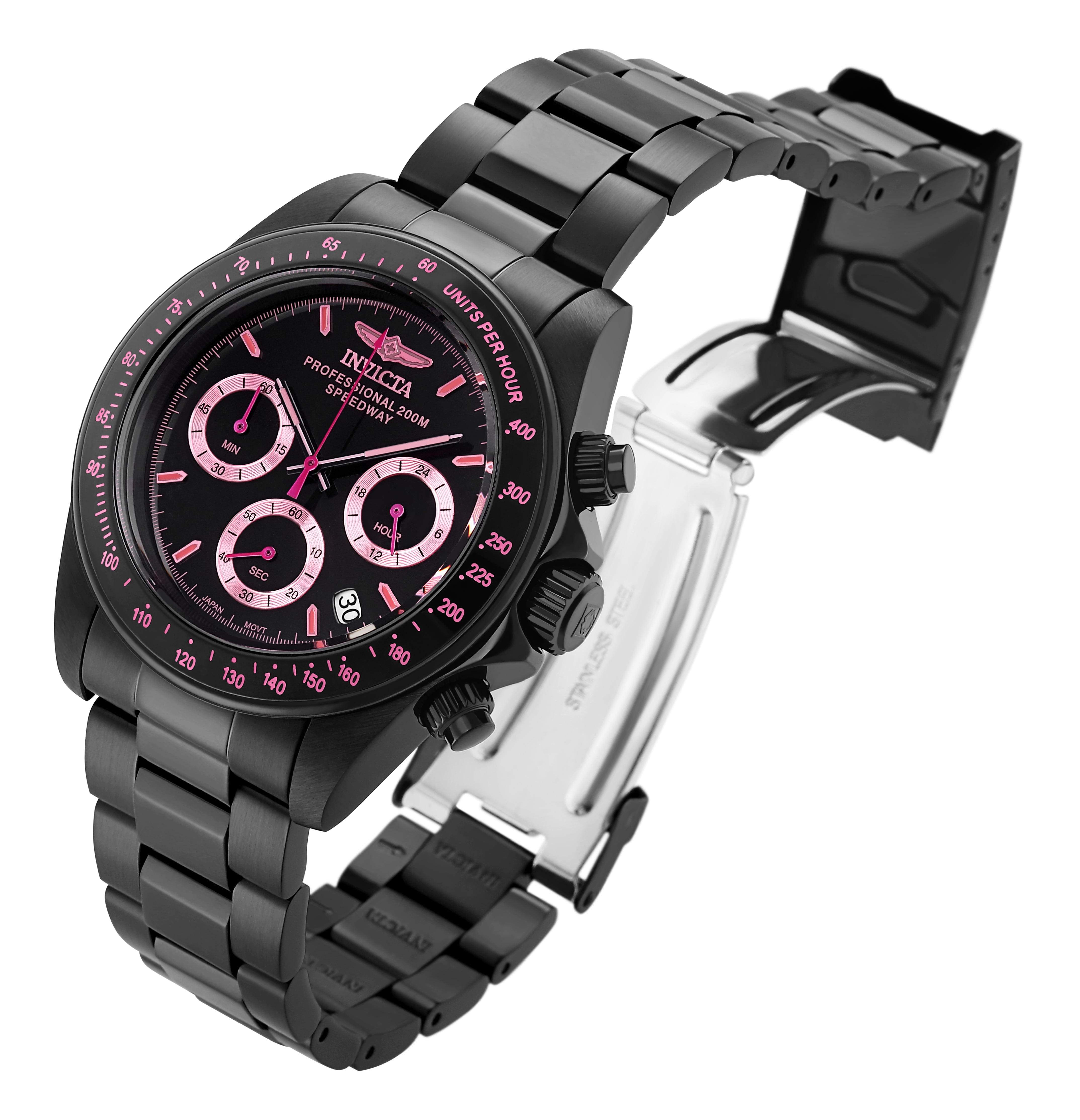 Invicta Men's Speedway Black Dial Watch - 27773