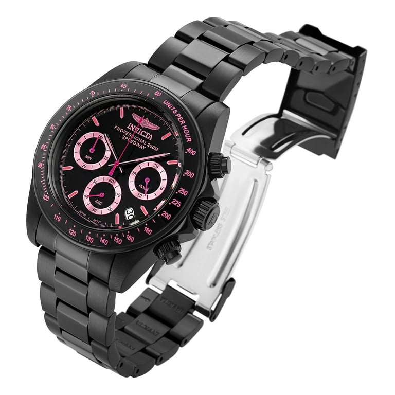 Free Shipping! Invicta Speedway Chronograph Quartz Black Dial