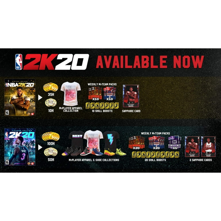 Nintendo Switch NBA 2K20 Amazon.com: NBA 2K20 Nintendo Switch : Video Games
