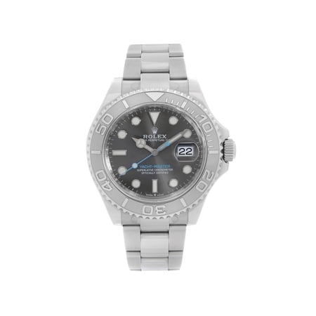 Rolex Yacht-Master 40mm Steel Platinum Rhodium Dial Automatic Men Watch 126622