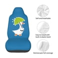 thumbnail image 4 of Fotbe Goose Holding an Umbrella Funda para Asiento de Auto con Estampado – Impermeable y Antisudor – Ajuste Universal, Lavable a Máquina, Antideslizante (1 Pieza), 4 of 5