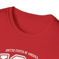 thumbnail image 4 of 4th Of July Retro Patriotic, Gildan Unisex T-Shirt, Graphic Tee, S-3XL, 4 of 5