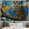 thumbnail image 2 of Orinice Owl Tapestry Wall Hanging Unique Style Graphic Tapestries Home Wall Decor Art for Living Room Bedroom Apartment Farmhouse Dorm 50x40inch, 2 of 6