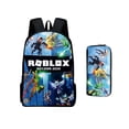 thumbnail image 3 of ROBLOX-mochila con estampado 3D para niños, bolso escolar de dos piezas para estudiantes de primaria y secundaria, 3 of 4