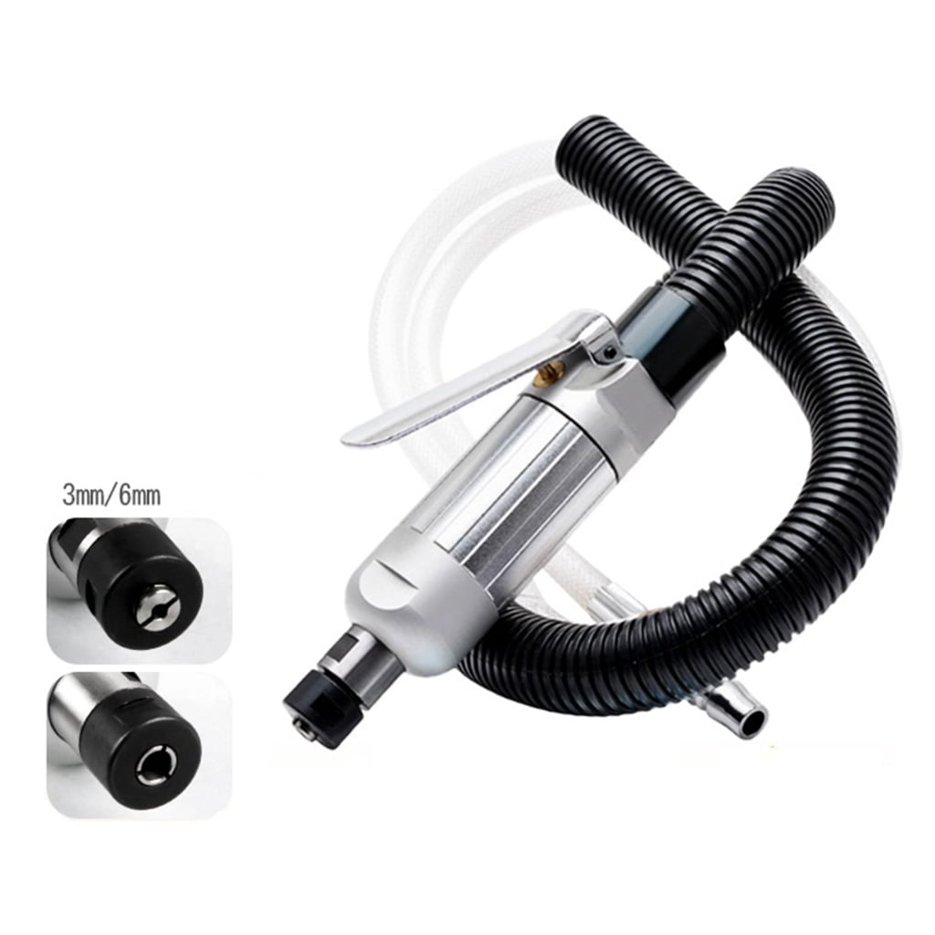 BQBQERT 1/4in Pneumatic Angles Grinder Grinding Engraving Polishing Machine with Wrench 25000RPM Air Die Grinder
