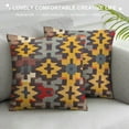thumbnail image 3 of Nawypu  Set of Kilim Cushion Cover Jute Ethnic Pillow Boho Hand Shams Hippie Indian Throw Art, 3 of 5