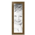 thumbnail image 2 of ArtToFrames 11" x 35" Wide Gold with Green Tones Picture Frame, 11x35 inch Gold Wood Poster Frame (WOM-5078), 3 Pack, 2 of 6