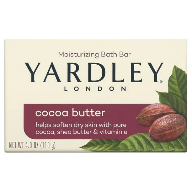Yardley Cocoa Butter Soap, 4.25 oz