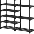 thumbnail image 4 of WOWLIVE 9 Tier Metal Shoe Rack, 30 to 35 Pair Shelf Storage Organizer, 4 of 11