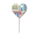thumbnail image 1 of Palillo de dientes Etiqueta del corazón de la bandera Unbranded Singapur rascacielos famosos spots, 1 of 3