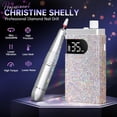 thumbnail image 2 of Taladro de uñas eléctrico CHRISTINE SHELLY recargable 35000 RPM, 2 of 9