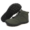 thumbnail image 2 of Zapatos Descalzos Caña Alta Botas Nieve Descalzas Felpa Antideslizante para Viajes Al Aire Libre, 2 of 9