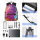 thumbnail image 4 of Easygdp Rainbow Melting Ice Cream Mochila Casual para Portátil, Mochila para Escuela, Viajes, Negocios, 4 of 6