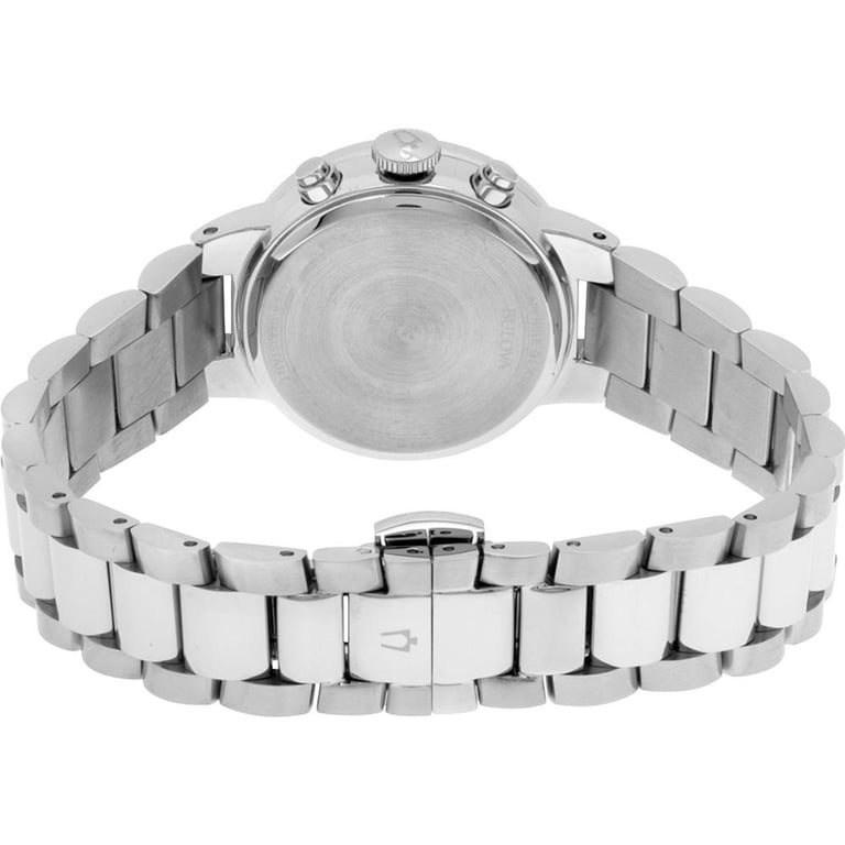 Ladies Diamond Chronograph Stainless Steel Watch with a  display picture 3