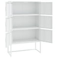 thumbnail image 2 of vidaXL Haut Buffet Blanc 80x35x135 cm Acier, 2 of 5