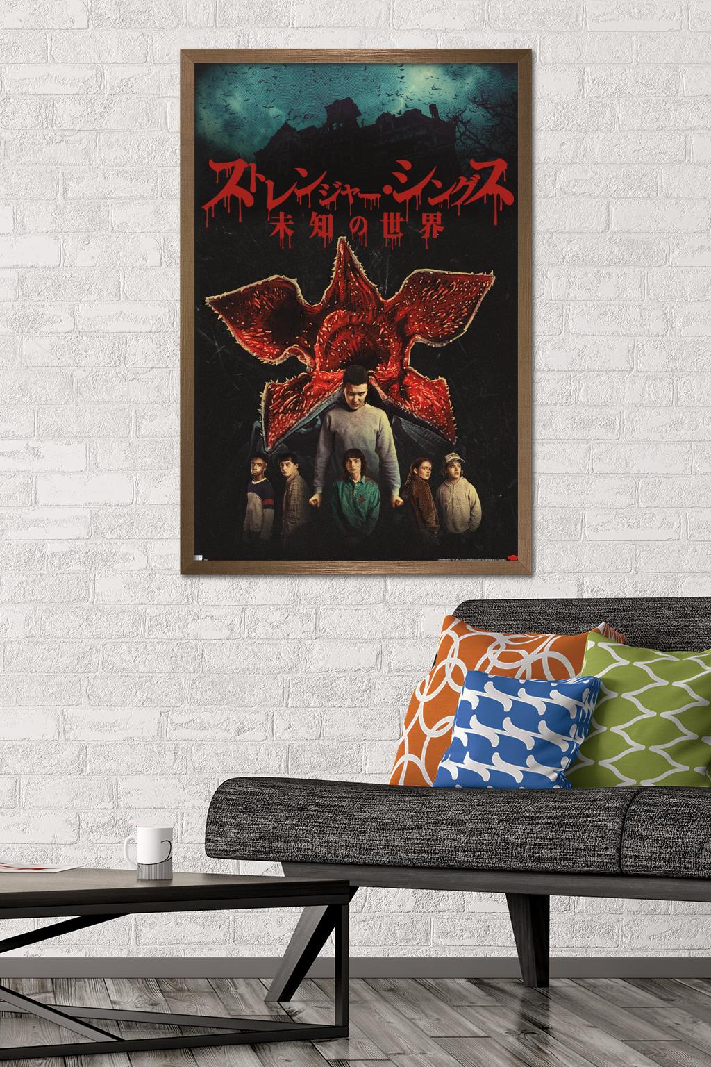 Netflix Stranger Things: Season 4 - International Wall Poster, 22.375" x 34" Framed