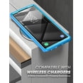 thumbnail image 2 of SUPCASE Unicorn Beetle EXO Pro Series Case for Galaxy Note 20 Ultra (2020 Release), Premium Hybrid Protective Clear Bumper Case Without Built-in Screen Protector (Blue), 2 of 8