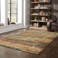 thumbnail image 3 of 5'x8' Gold and Slate Abstract Area Rug, 3 of 3