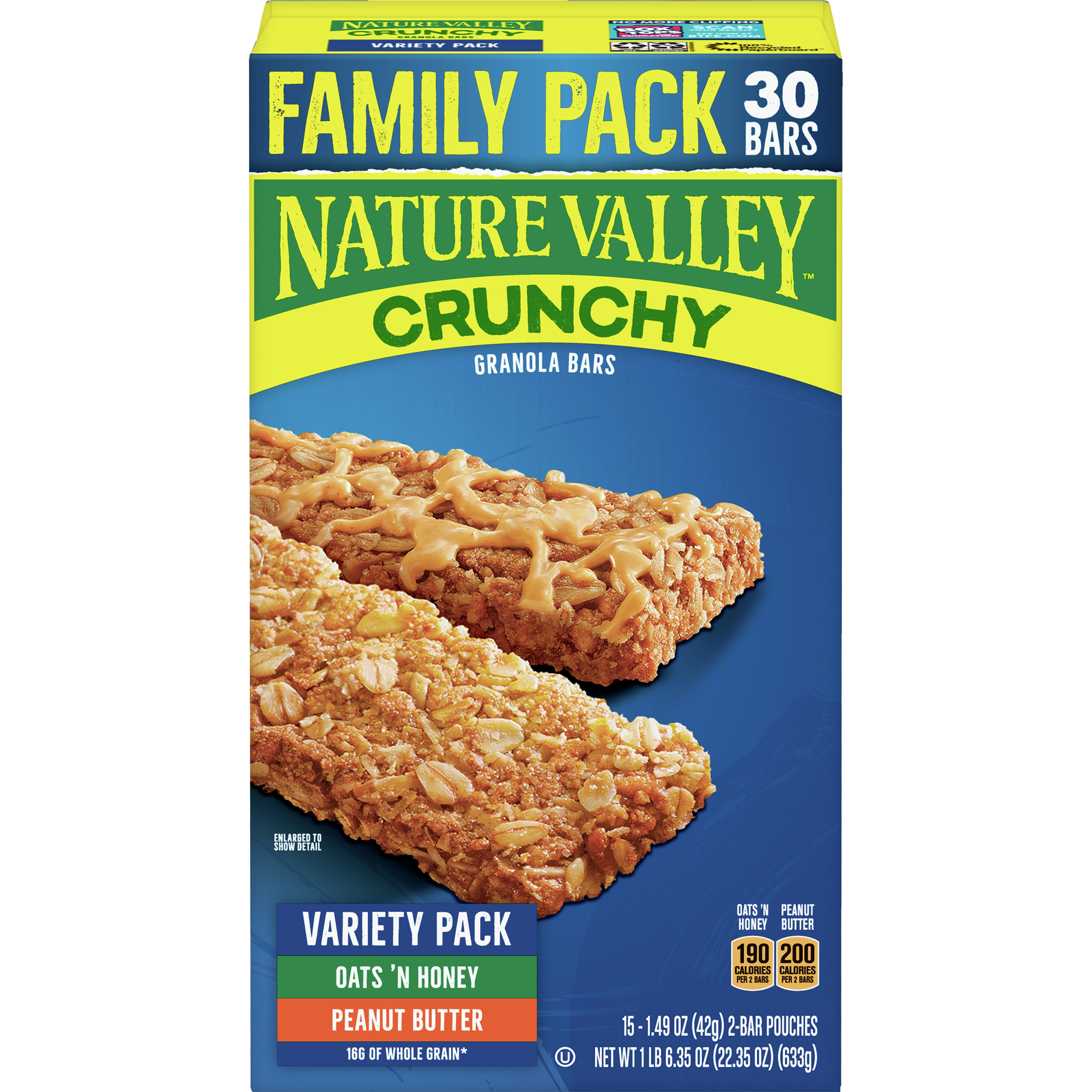 Nature Valley Granola Bars Peanut Butter & Oats 'n Honey
