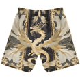 thumbnail image 2 of joogoo Kids Boys Swim Trunks Dragon Mandala Beach Board Shorts Drawstring Swimsuit Kid Teen L, 2 of 6