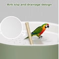 thumbnail image 3 of Automatic Parakeet Bird Bath with Circulating Shower System, Adjustable Flow & Splash Guard for Parakeets, Lovebirds, Cockatiels & Macaws – Indoor/Outdoor Cage Accessory, 3 of 5