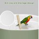 thumbnail image 2 of Bañera para pájaros, ducha automática para pájaros con grifo circulante • Accesorios para jaula, suministros para mascotas interiores • Estación de baño de plástico fácil para loros, 2 of 6