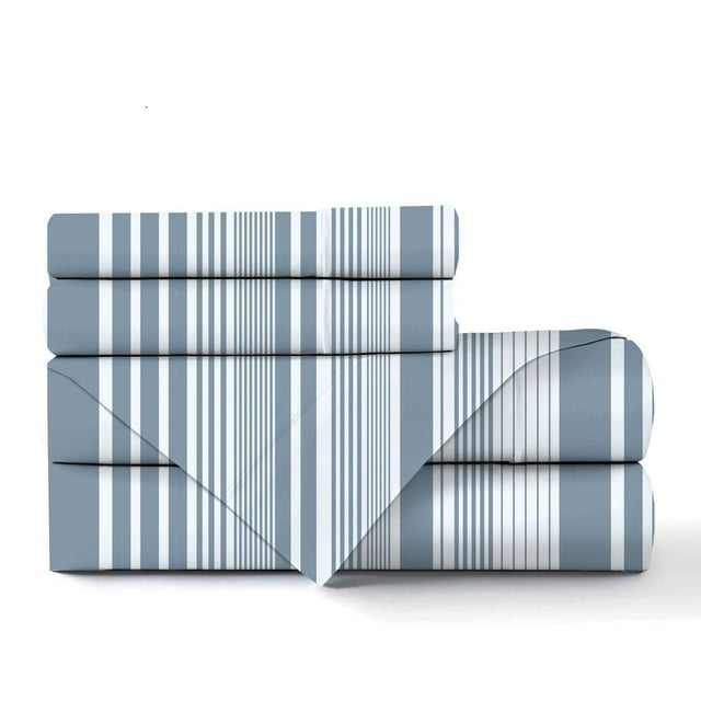 Johnson Home 200 TC Bed Sheet Set - Printed Cotton Sheets