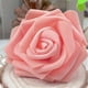 thumbnail image 5 of Billuyoard Paquete de 50 flores biónicas artificiales, rosas de simulación de espuma PE, decoraciones de flores falsas, regalos de compromiso para bodas y Kits de decoración para fiestas Naranja Billuyoard  JJ18310-09, 5 of 6