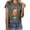 Grey, variant on Womens Tops Aperol Spritz Graphic Short Sleeve Casual Tee for Drinks Lovers Oversized Tshirts for Women White XXL