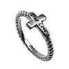 Spirit And Truth Jewelry 112930 Ring-Simplicity Cross-True Love - Size 9