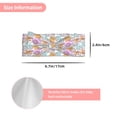 thumbnail image 3 of Wukai Donuts and Coffee Print Baby Bow Headband for Newborn Infant Baby Toddler Girls, 3 of 5