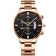 thumbnail image 1 of Reloj de pulsera de acero para hombre, reloj de cuarzo con calendario, para negocios y ocio, reloj para hombre, 1 of 6