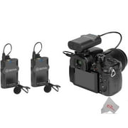 Boya BY-WM4 PRO-K2 Two-Person Digital Camera-Mount Wireless Omni Lavalier Microphone System (2.4 GHz)