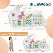 Woodty Activity Wall Busy Board, Sensory Toy, Interactive, Wooden, Play Panel for Kids, Learning Development, Large, 1 Piece