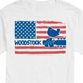 thumbnail image 3 of Woodstock - American Flag Logo - Men's Short Sleeve Graphic T-Shirt, 3 of 5