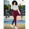 thumbnail image 2 of Pack de 2 Leggings Casuales de Mujer Unitalla de Yoga para Dama y Cintura Alta Pantalones Ajustados con Control de Abdomen no transparentan, 2 of 5