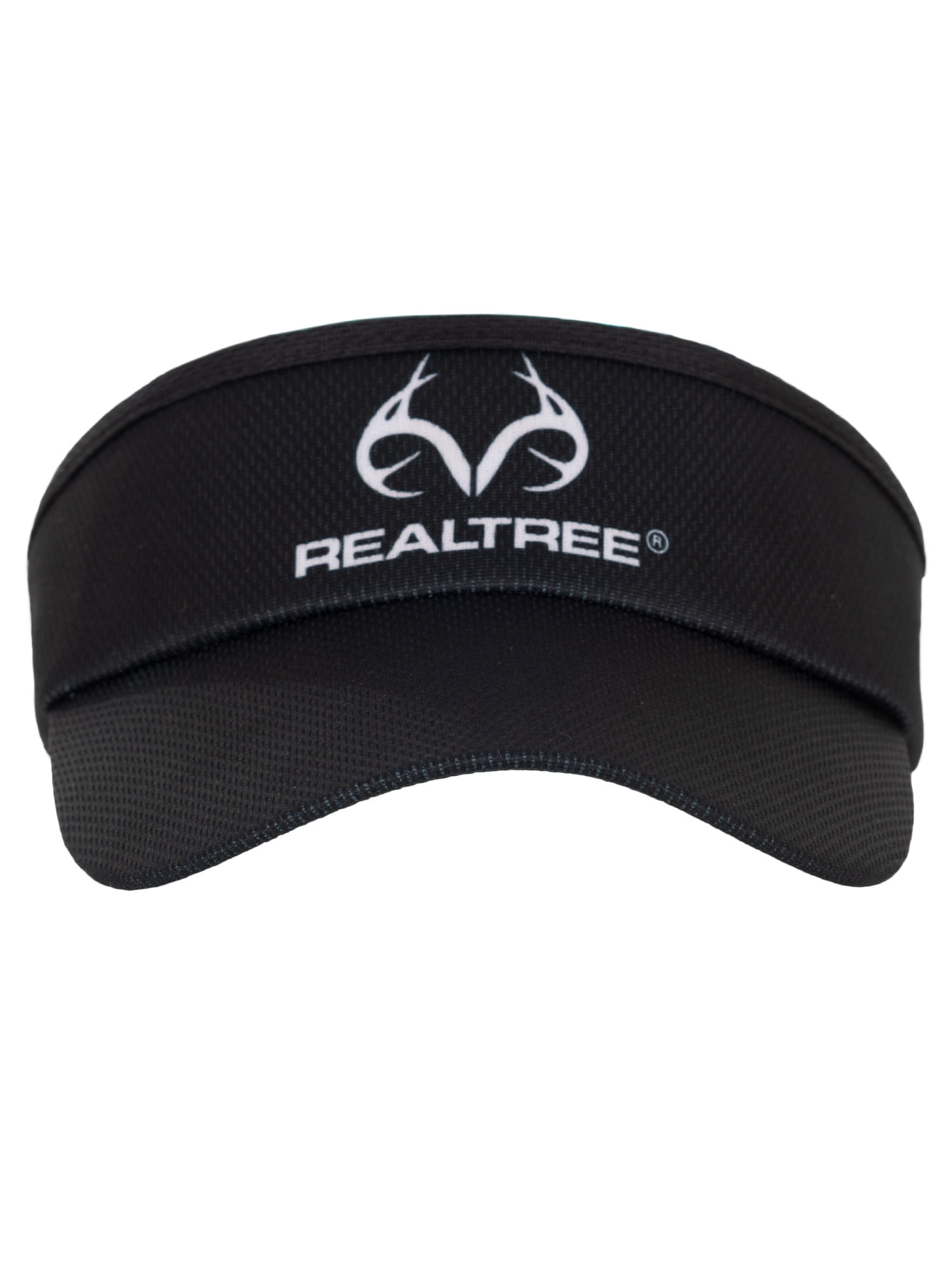 Realtree Men's Performance Hunting/Fishing Visor with Elastic Band Back, One Size Fits Most