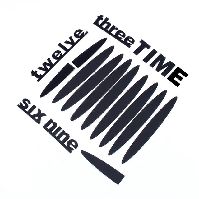 Horloge Murale, Moderne DIY Grande Horloge Murale Domestique Performance Solide